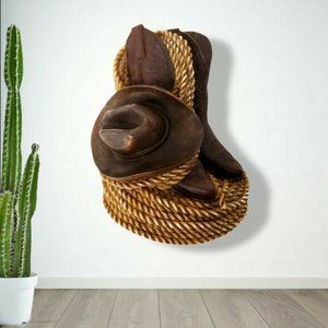 Life Symbols Cowboy Western Casket Ornament